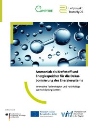 Cover Ammoniak als Kraftstoff und Energiespeicher für die Dekarbonisierung des Energiesystems