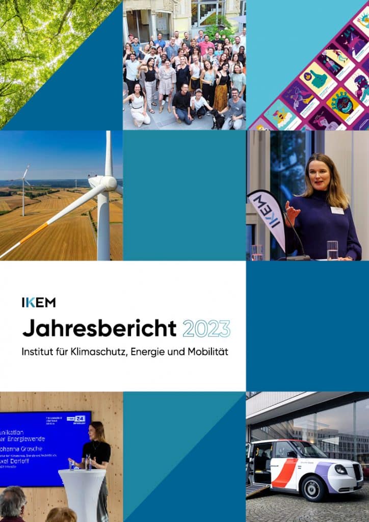 Cover des IKEM Jahresberichts 2023