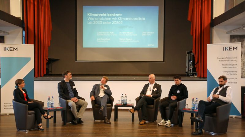 Podiumsdiskussion bei der IKEM Jahrestagung 2021